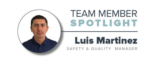 Team member spotlight for Luis Martinez